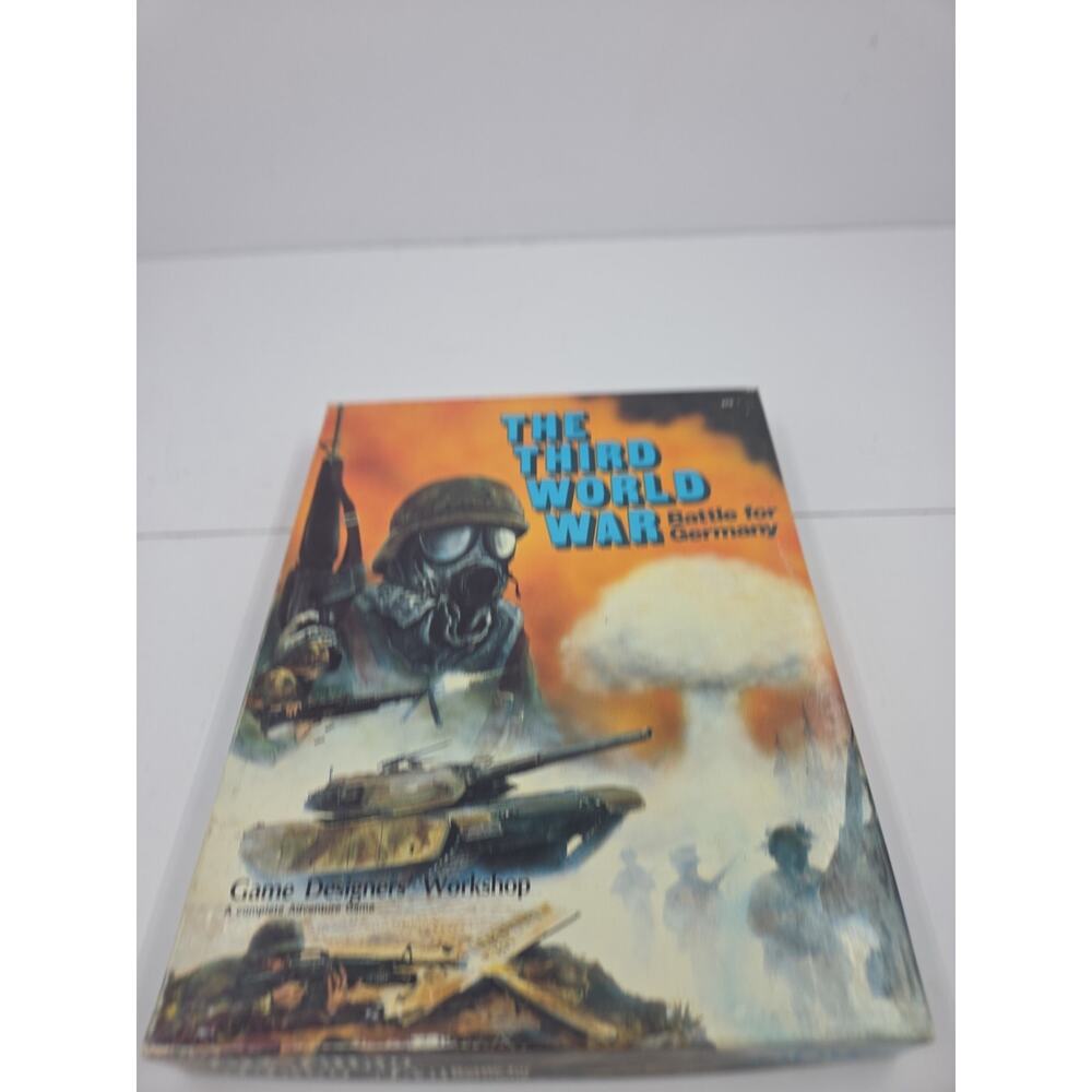 Battle for Germany 3rd World War Board Game (Designers Workshop 1983) Unpunched